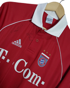 2005-06 Bayern Munich Adidas Signed Home Shirt #24 Santa Cruz - (M)