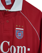 2005-06 Bayern Munich Adidas Signed Home Shirt #24 Santa Cruz - (M)