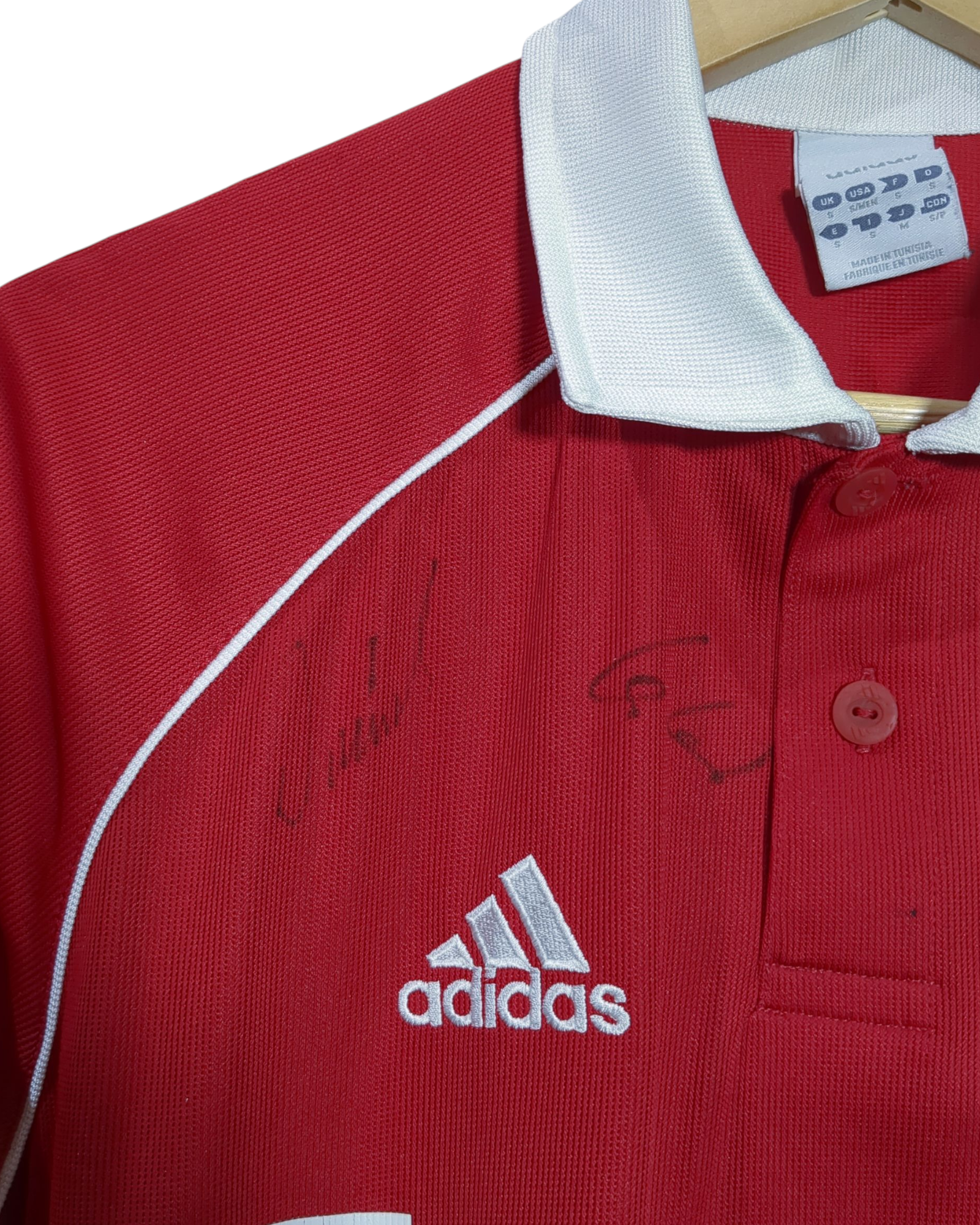 2005-06 Bayern Munich Adidas Signed Home Shirt #24 Santa Cruz - (M)