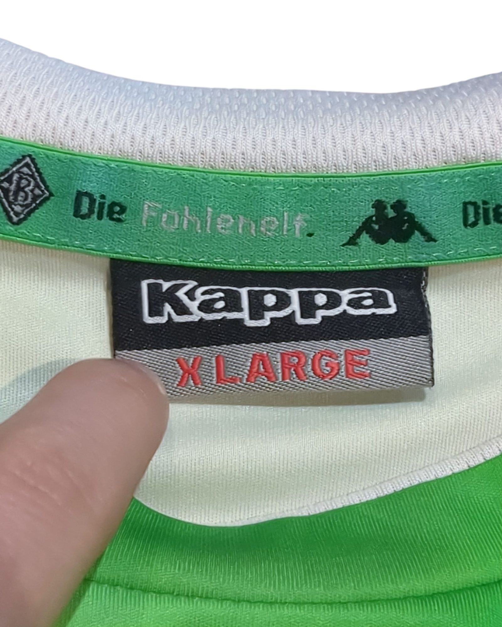 2016-18 Borussia Monchengladbach Kappa Away Shirt #13 Stindl - (L)