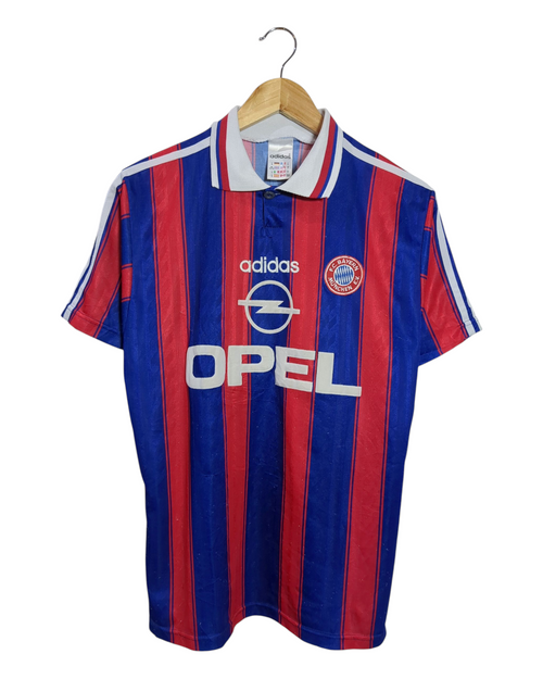 1995-97 Bayern Munich Adidas Home Shirt #10 Matthaus - (M)
