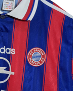 1995-97 Bayern Munich Adidas Home Shirt #10 Matthaus - (M)