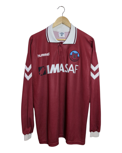 2000-01 Cittadella Hummel Home L/S Shirt #13 Turato - (XL)