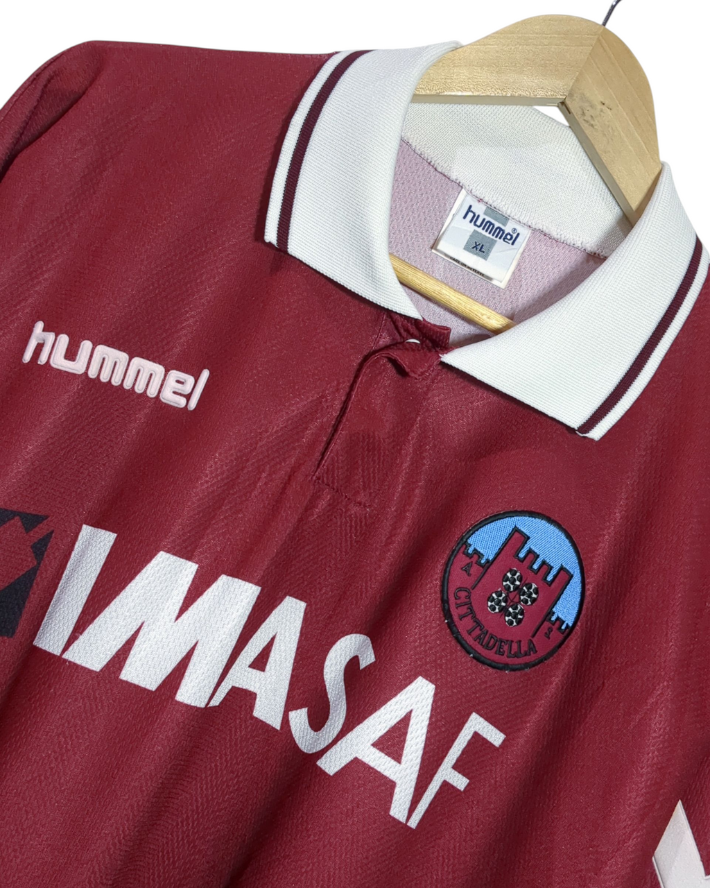 2000-01 Cittadella Hummel Home L/S Shirt #13 Turato - (XL)