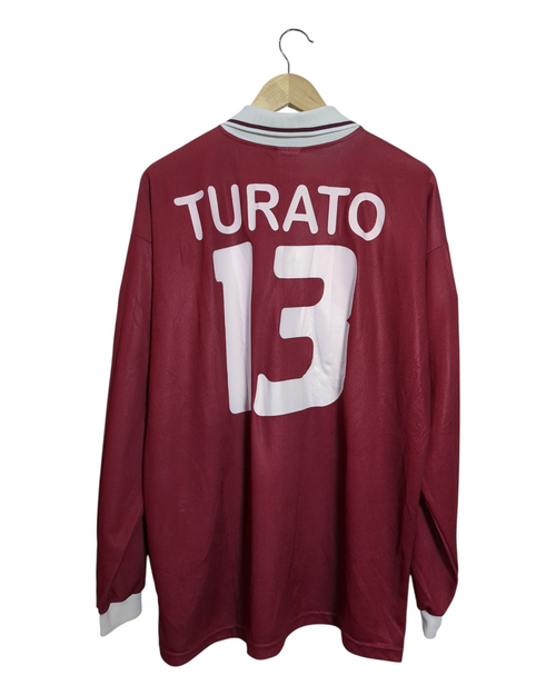 2000-01 Cittadella Hummel Home L/S Shirt #13 Turato - (XL)