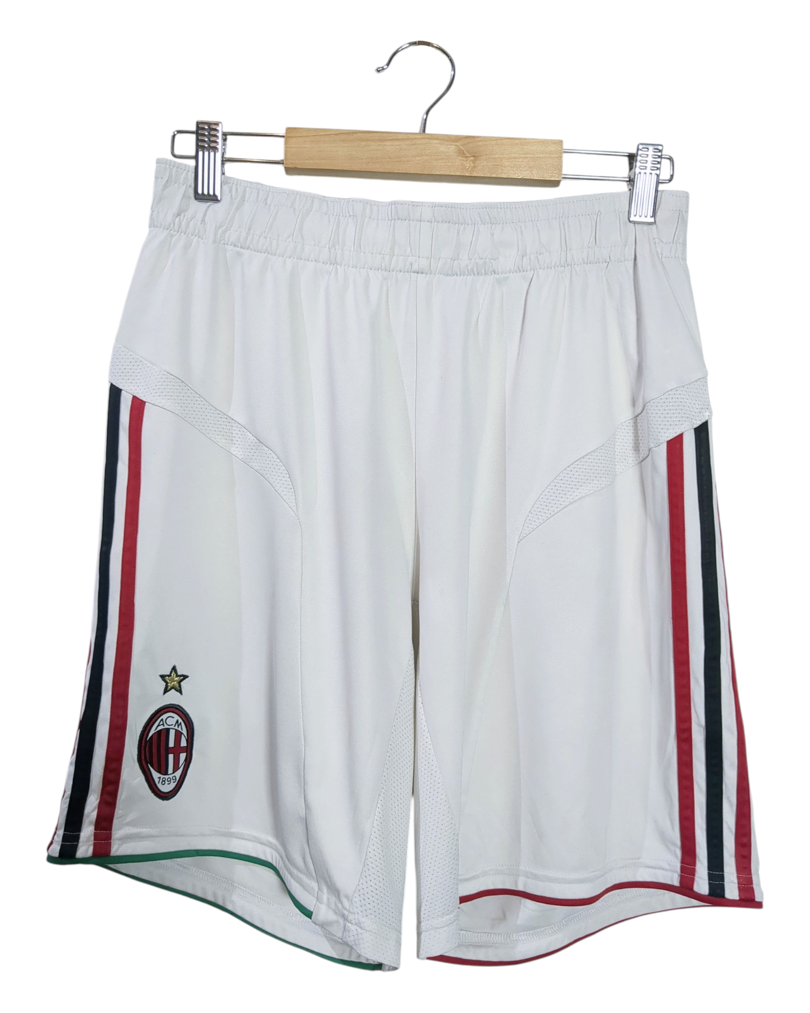 2012-13 AC Milan Adidas Home Shorts - (W26 x L17)
