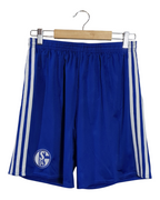 2017-18 Schalke Adidas Home Shorts - (W26 x L16)