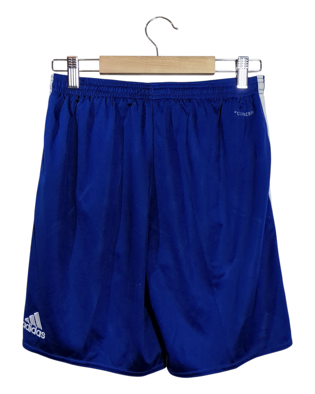 2017-18 Schalke Adidas Home Shorts - (W26 x L16)