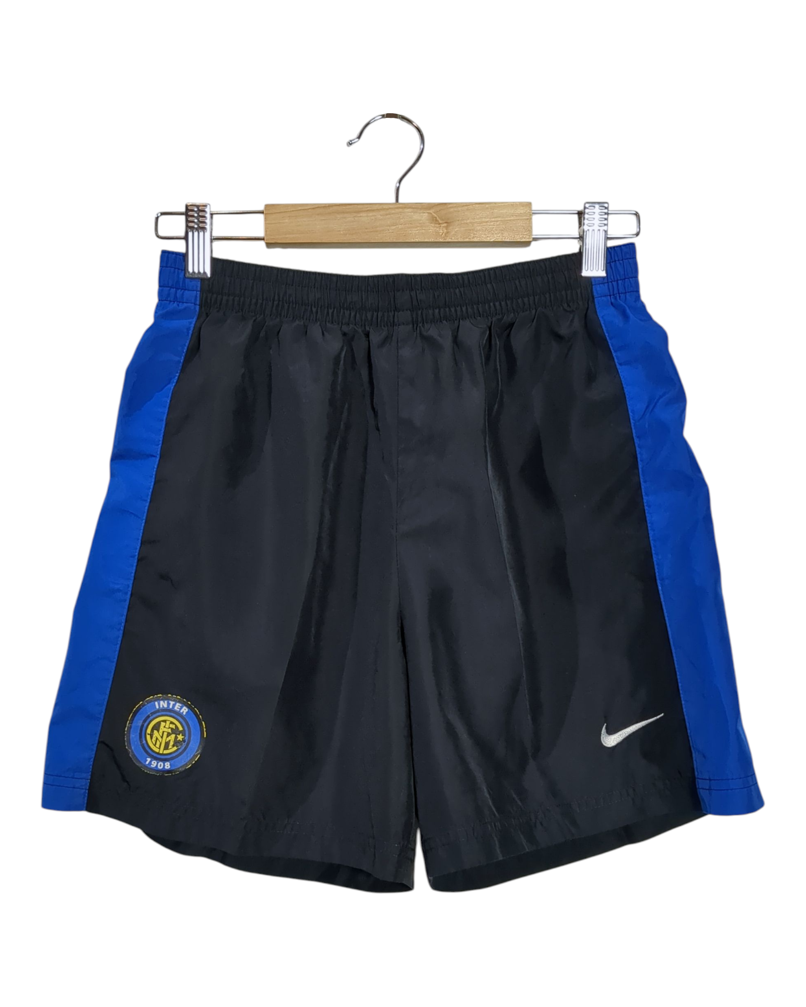 2000-01 Inter Milan Nike Home Shorts - (W26 x L15)