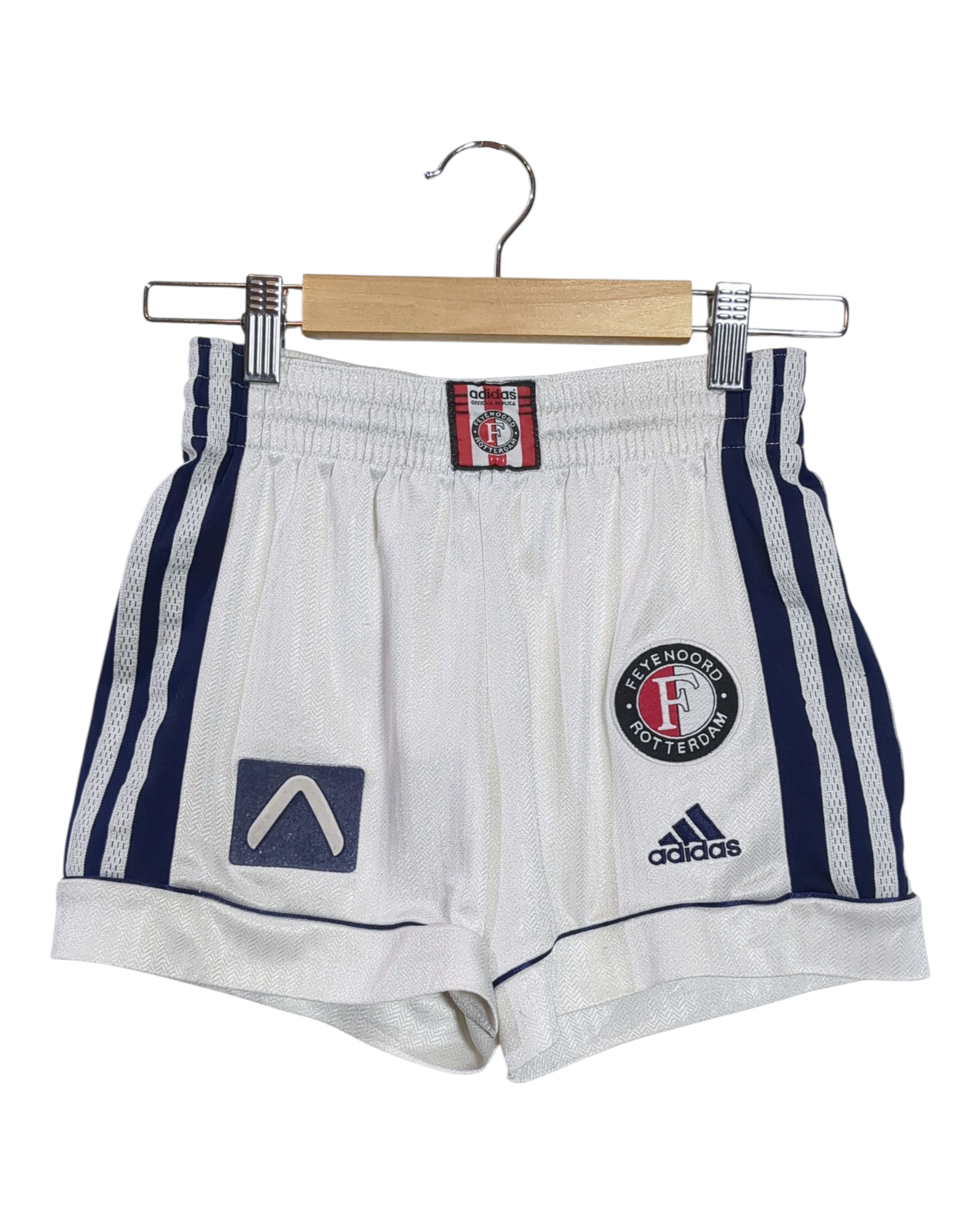1999-00 Feyenoord Adidas Goalkeeper Shorts - (W22 x L12)