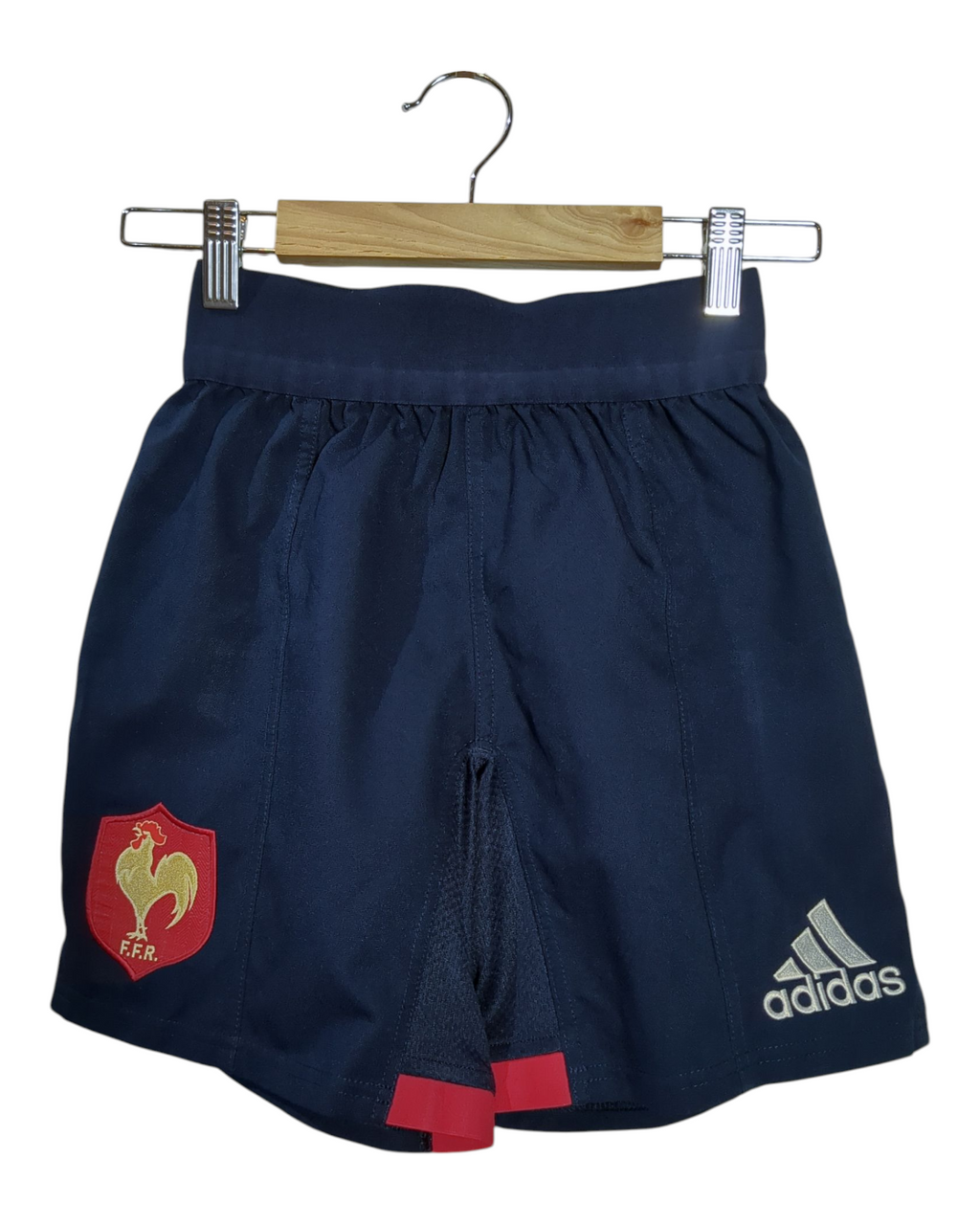 2016-17 France Adidas Rugby Home Shorts - (W22 x L14)