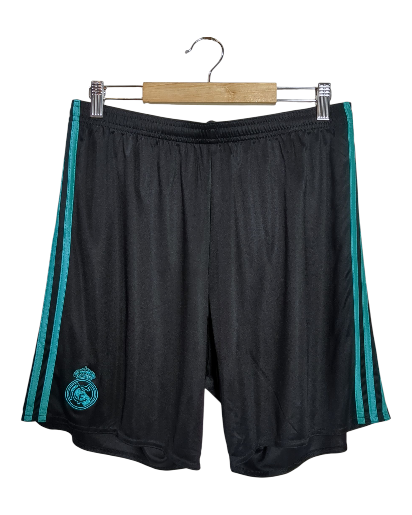 2017-18 Real Madrid Adidas Away Shorts - (W30 x L17)