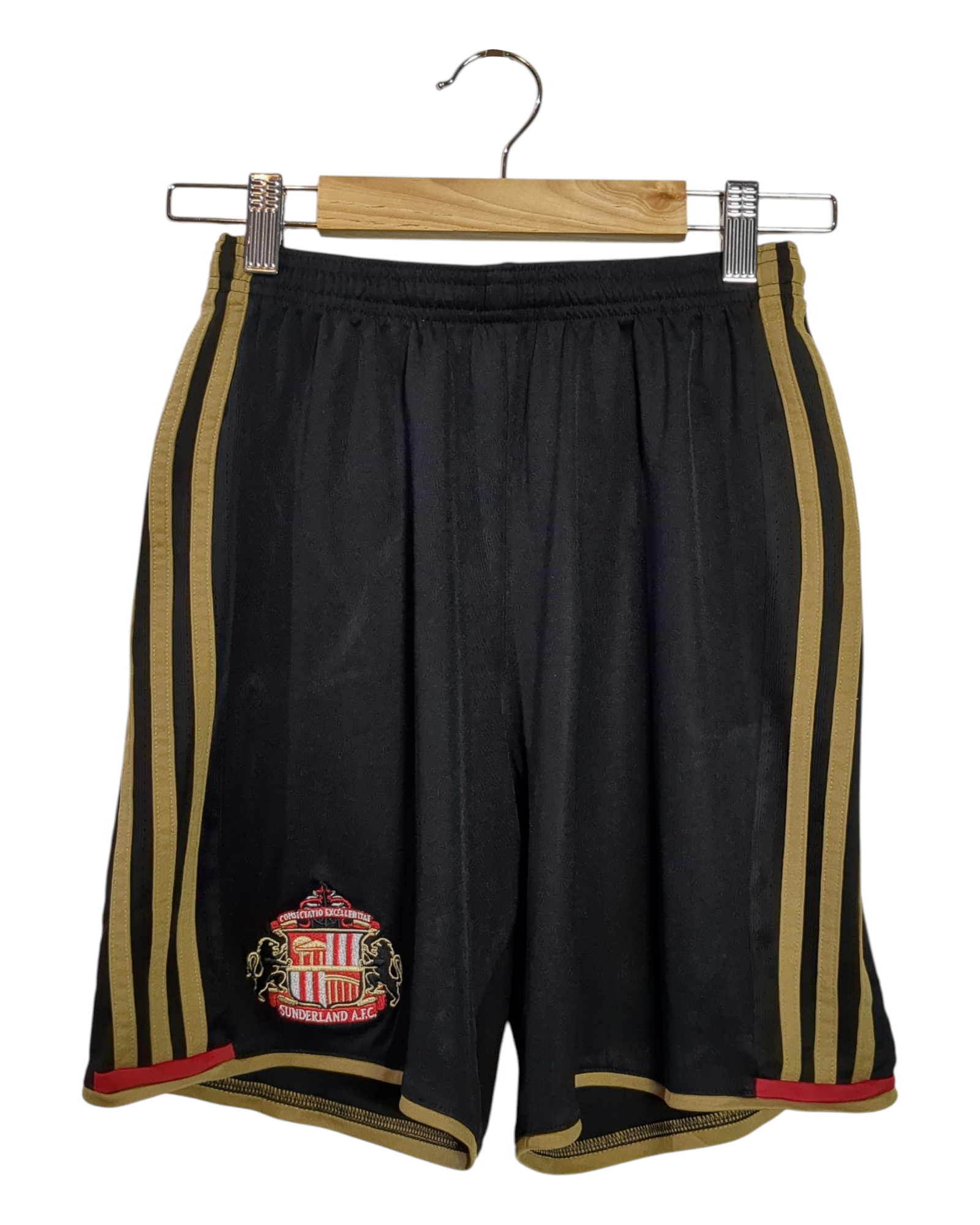 2016-17 Sunderland Adidas Home Shorts - (W24 x L16)