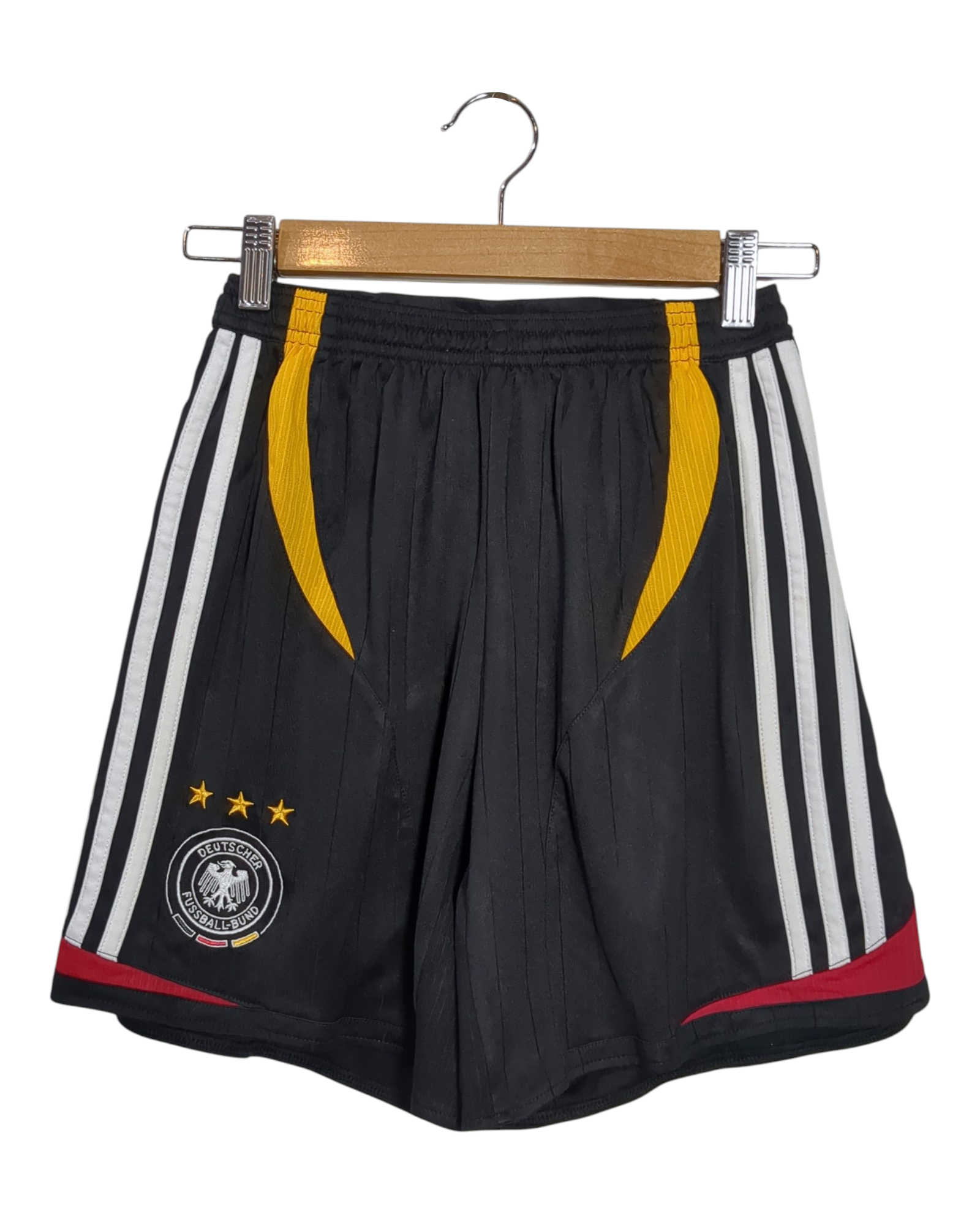 2005-07 Germany Adidas Home Shorts - (W22 x L15)