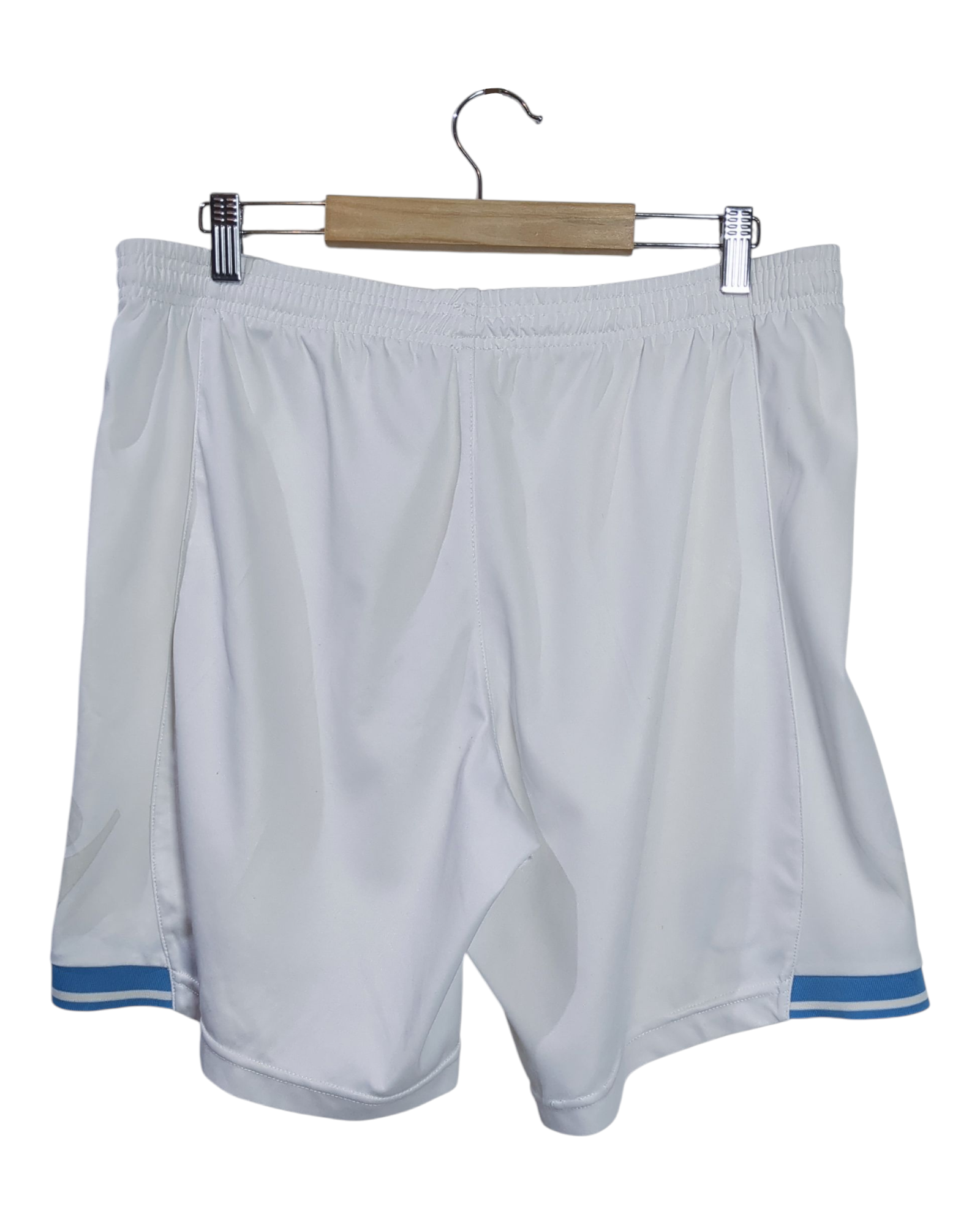2011-12 Napoli Macron Home Shorts - (W32 x L17)