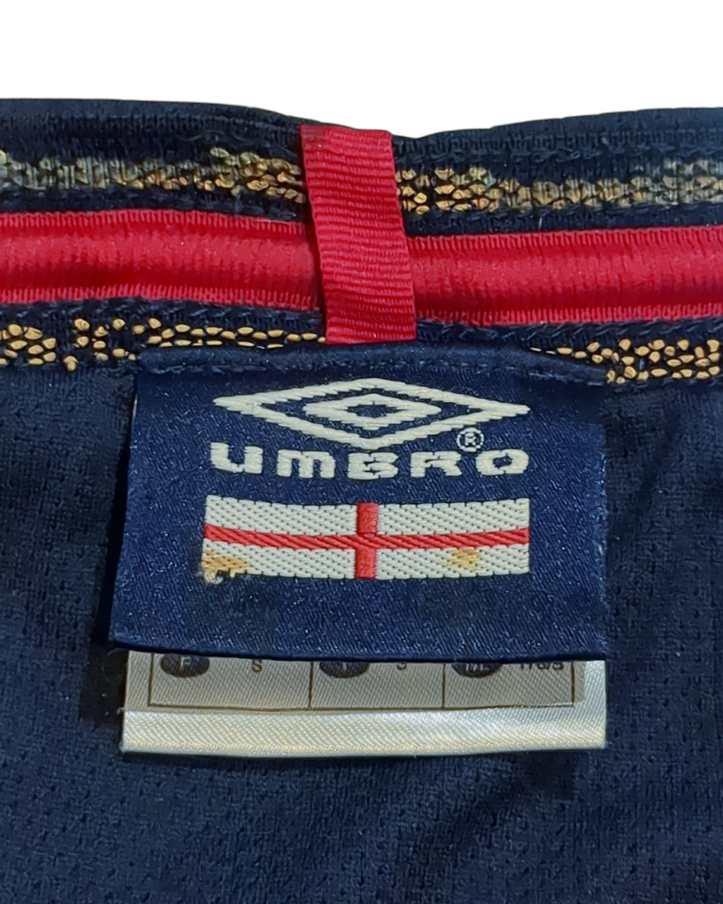 2002-04 England Umbro Home Shorts - (W34 x L15)