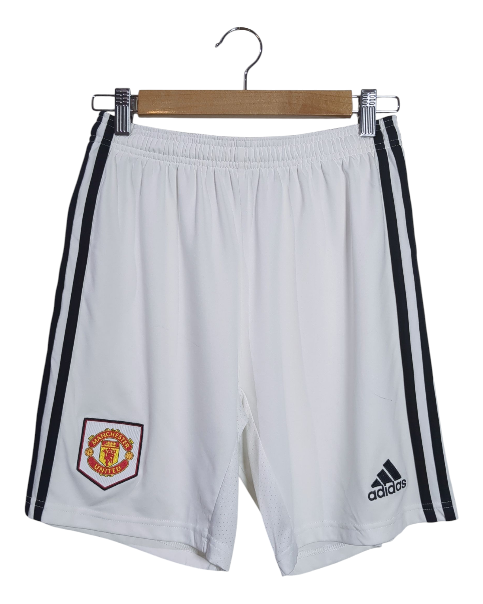 2022-23 Manchester United Adidas Home Shorts - (W26 x L17)
