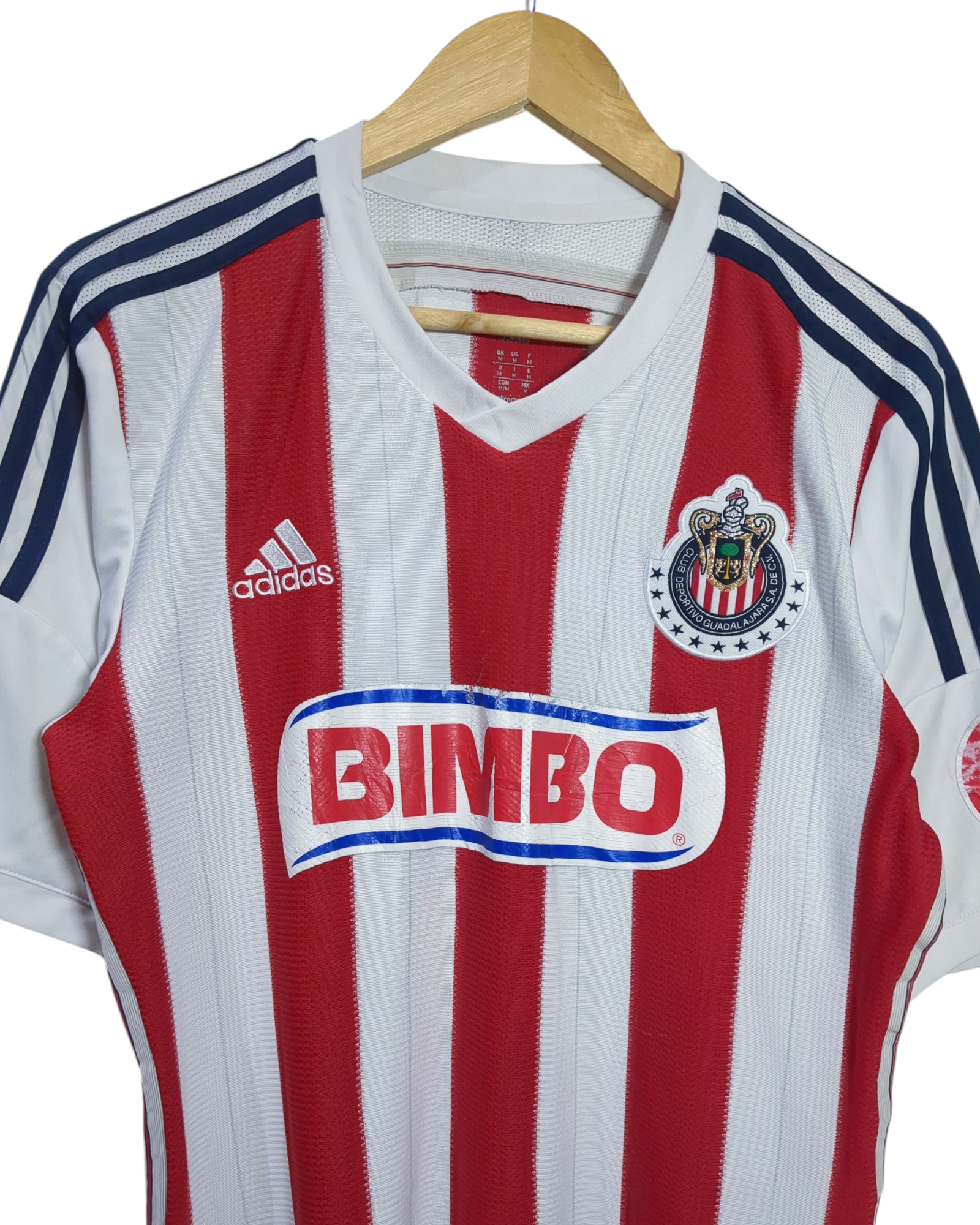 2014-15 Chivas Guadalajara Adidas Home Shirt - (M)