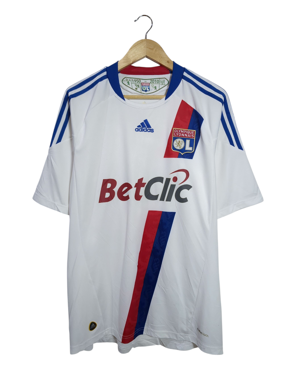 2010-11 Olympique Lyonnais Adidas Home Shirt - (M)