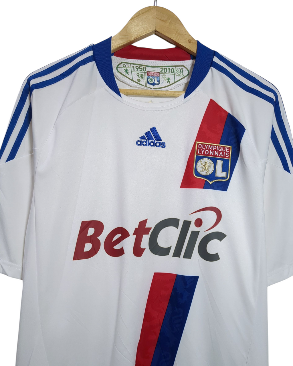 2010-11 Olympique Lyonnais Adidas Home Shirt - (M)