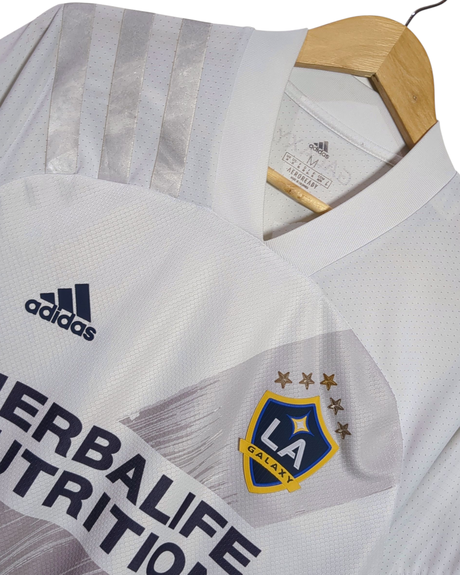2020 LA Galaxy Adidas Home Shirt - (M)