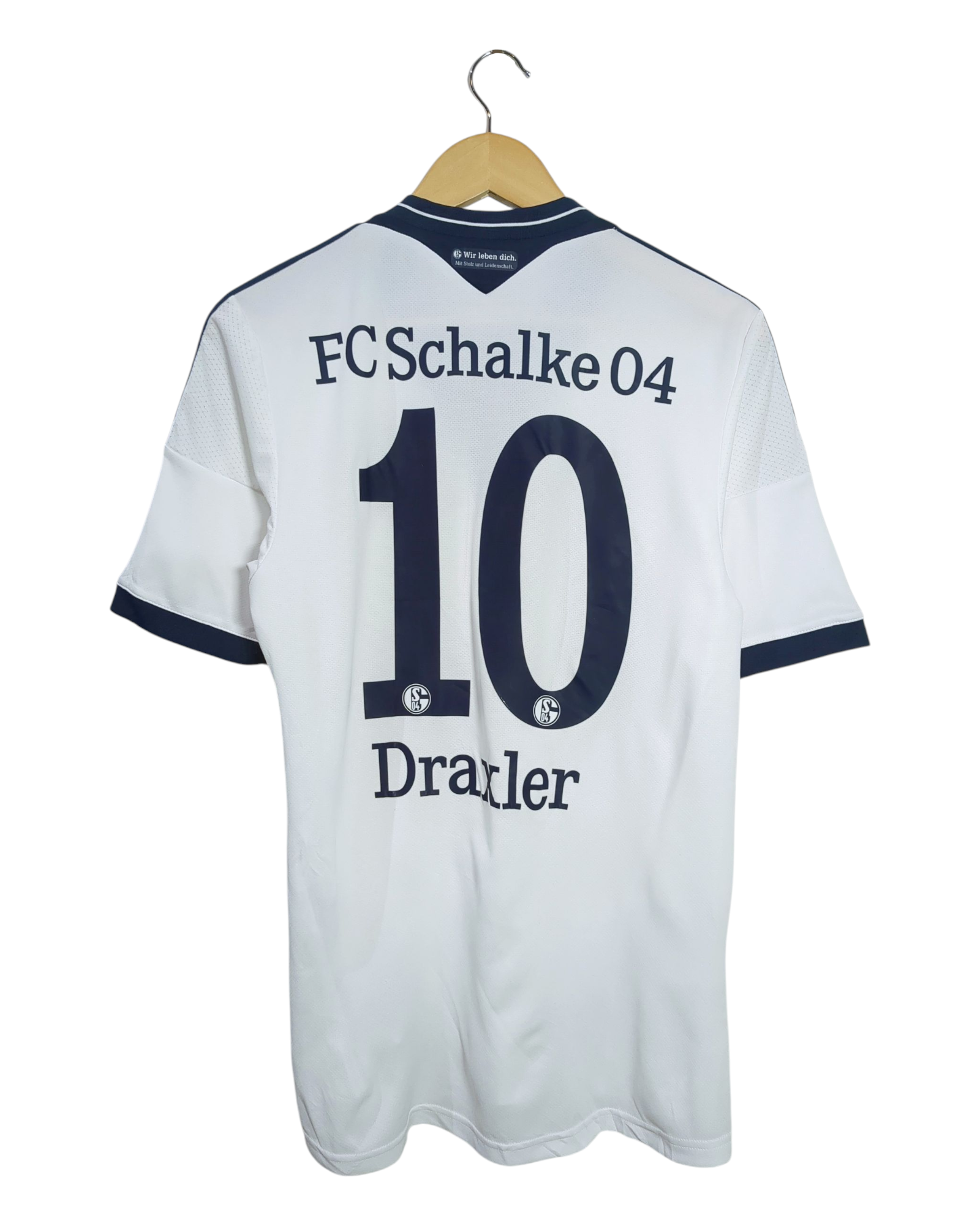 2013-15 Schalke Adidas Away Shirt #10 Draxler - (S)