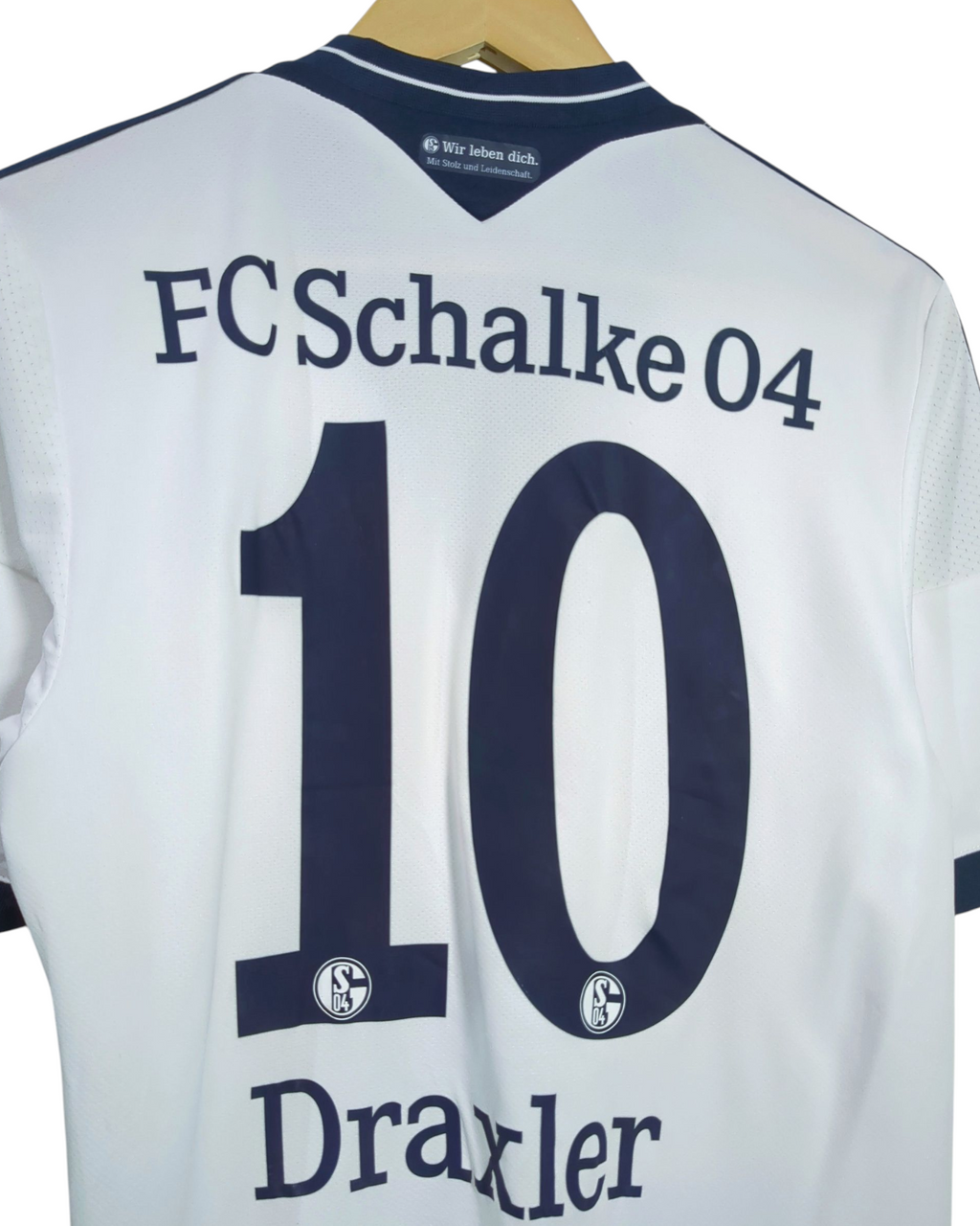 2013-15 Schalke Adidas Away Shirt #10 Draxler - (S)