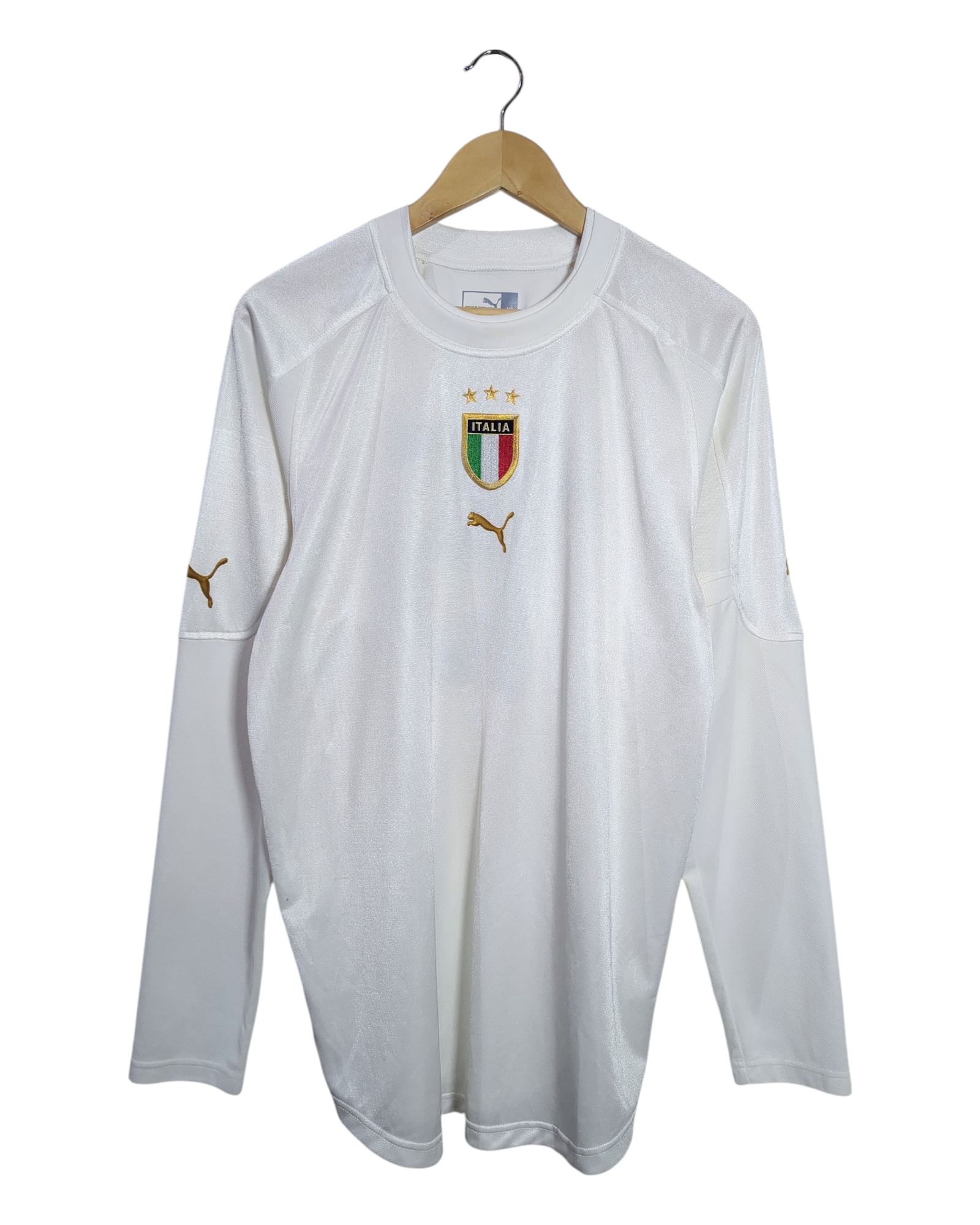 2004-06 Italy Puma Away L/S Shirt #15 - (L)