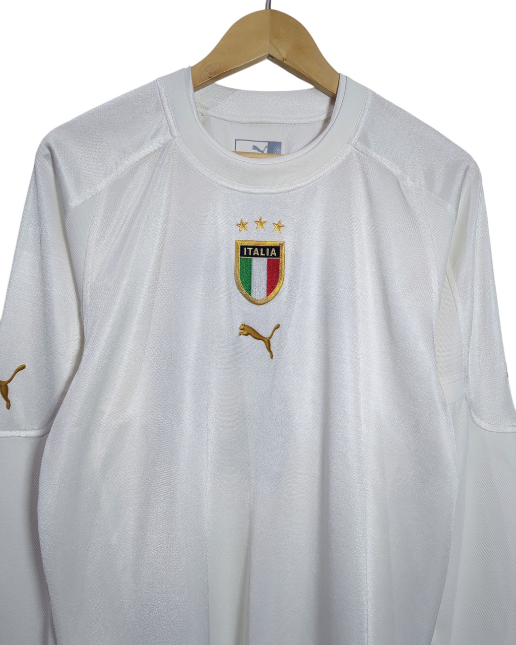 2004-06 Italy Puma Away L/S Shirt #15 - (L)