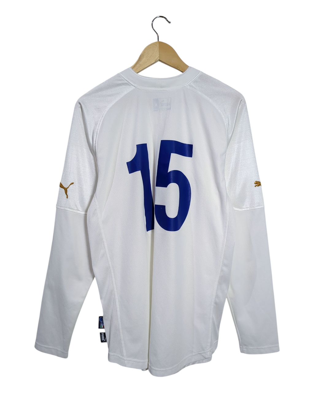 2004-06 Italy Puma Away L/S Shirt #15 - (L)