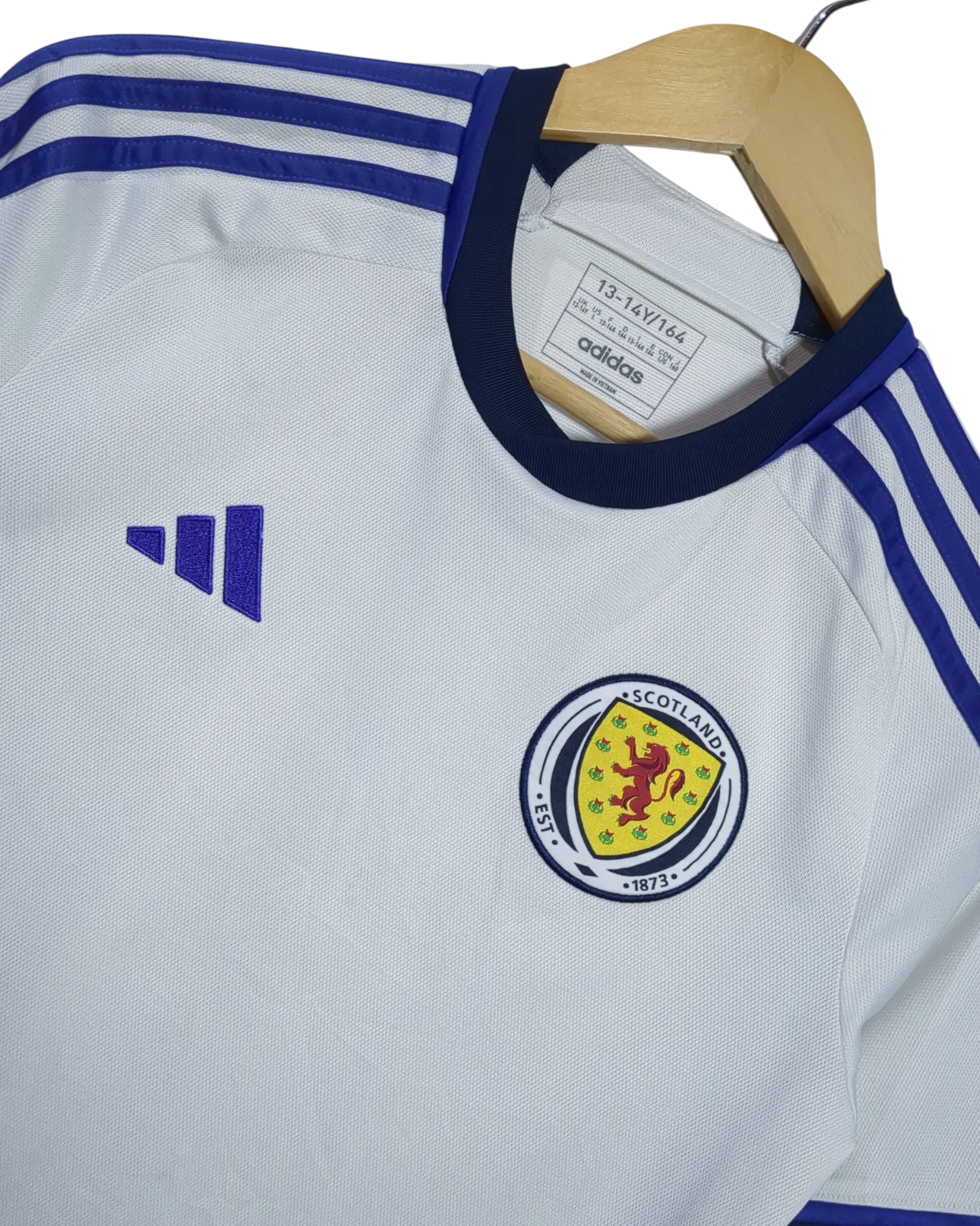 2022-23 Scotland Adidas Away Shirt - (L.Boys)