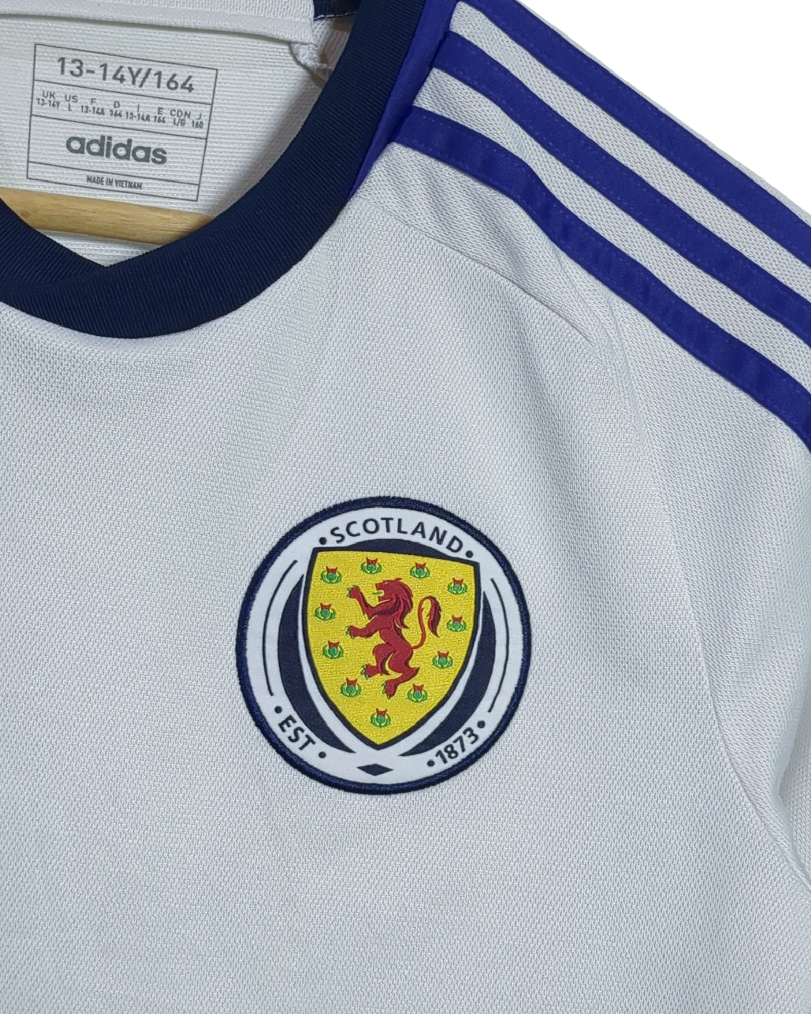 2022-23 Scotland Adidas Away Shirt - (L.Boys)