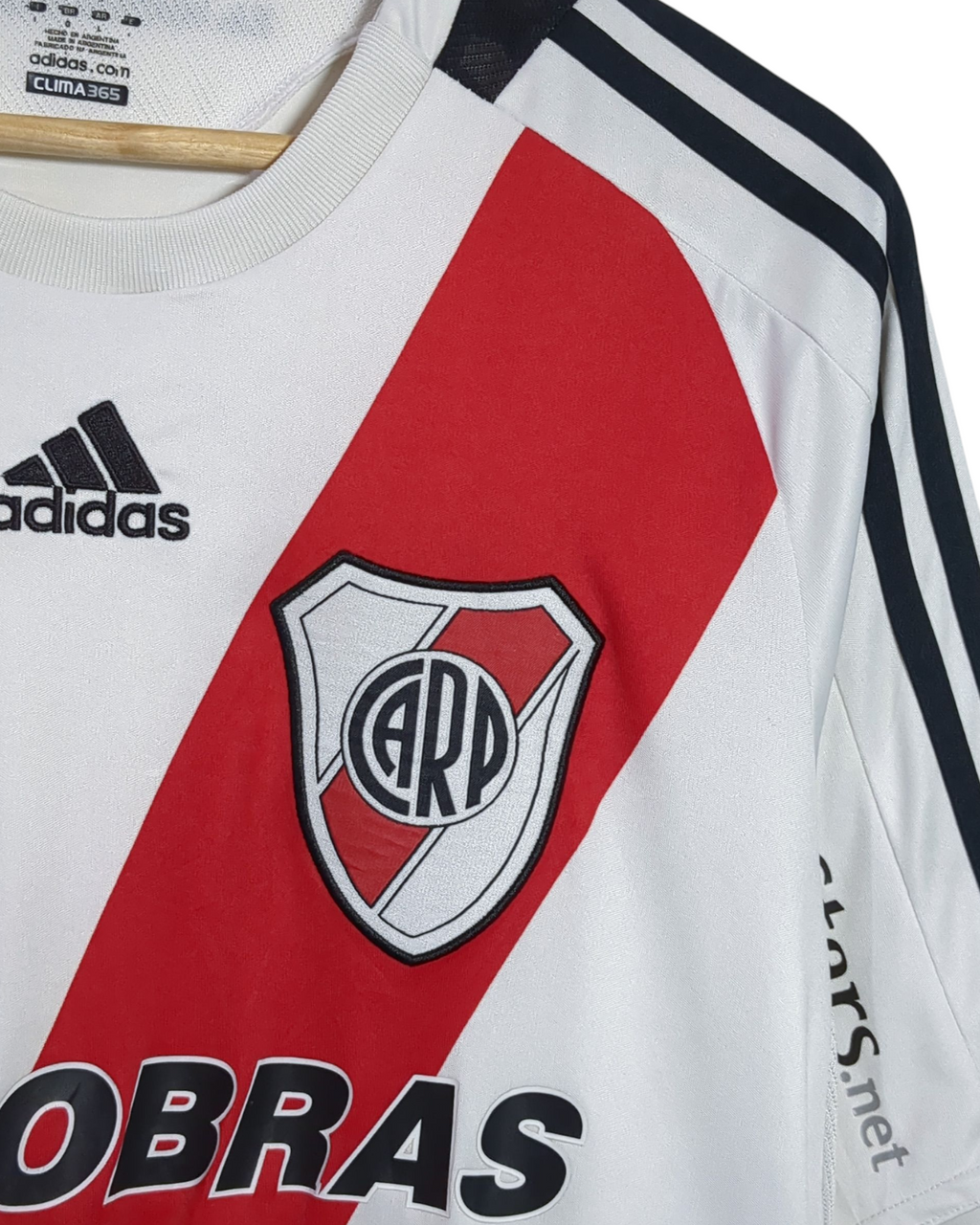 2008-10 River Plate Adidas Home Shirt - (L)