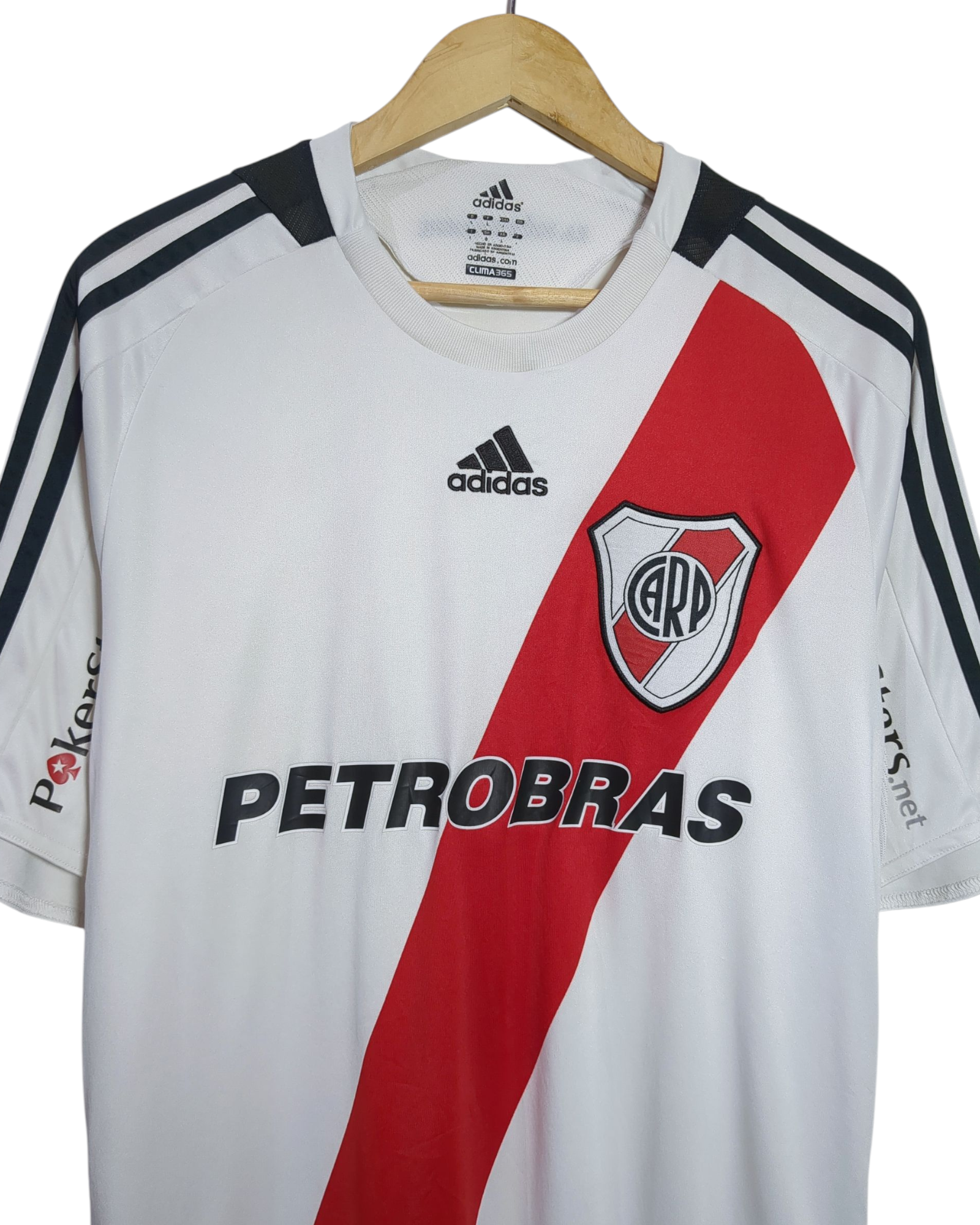 2008-10 River Plate Adidas Home Shirt - (L)