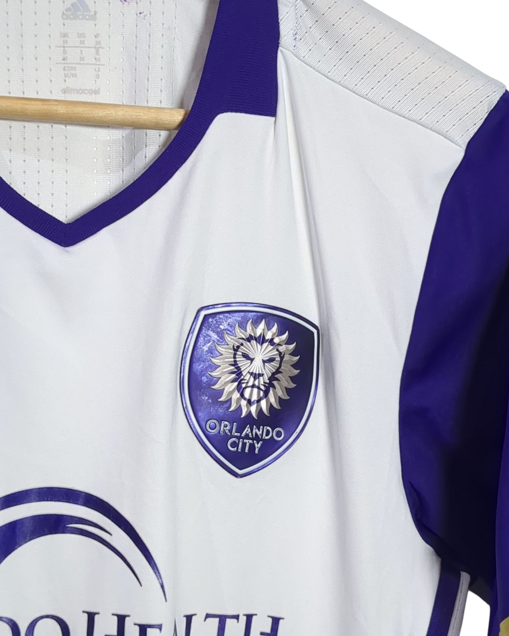 2016 Orlando City Adidas Authentic Away Shirt - (S)
