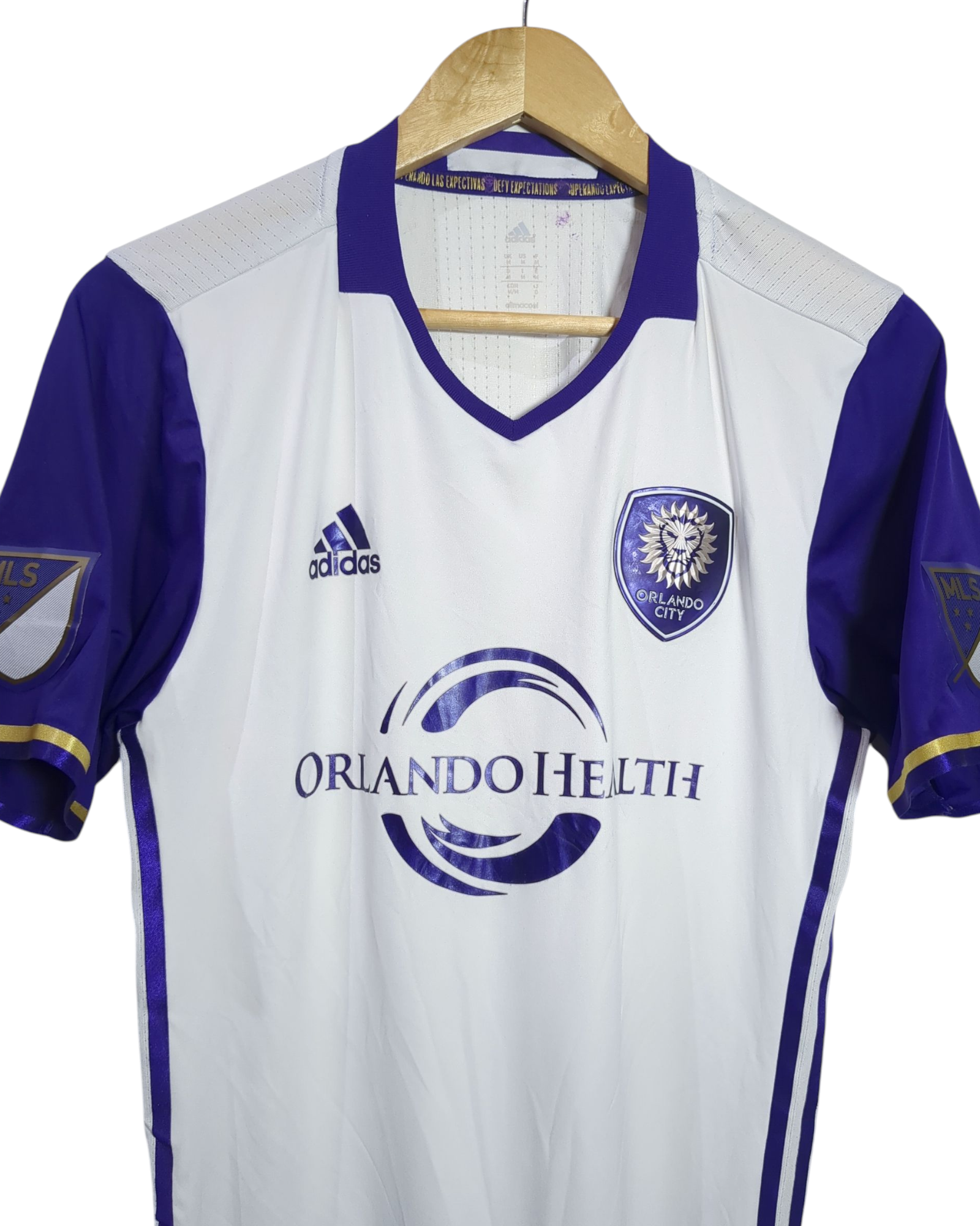 2016 Orlando City Adidas Authentic Away Shirt - (S)