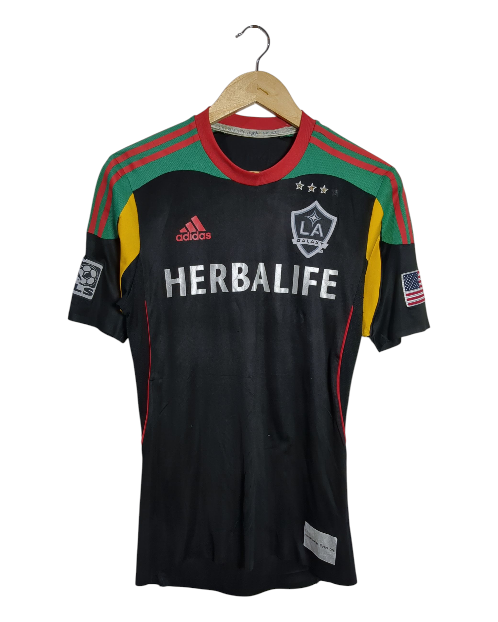 2013-14 LA Galaxy Adidas Player Issue Third Shirt - (S)