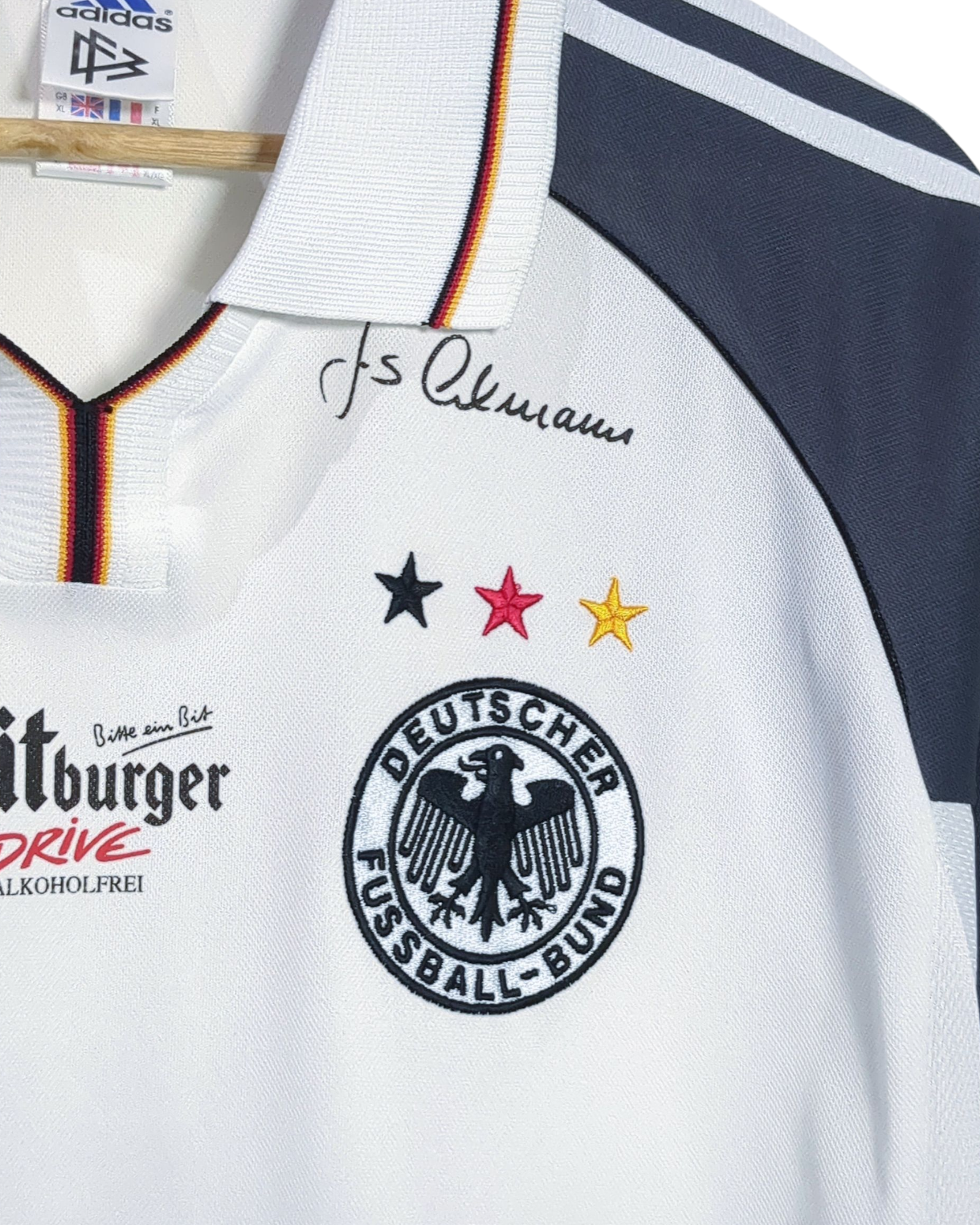 2000-02 Germany Adidas 'Squad Signed' Home Shirt - (XL)