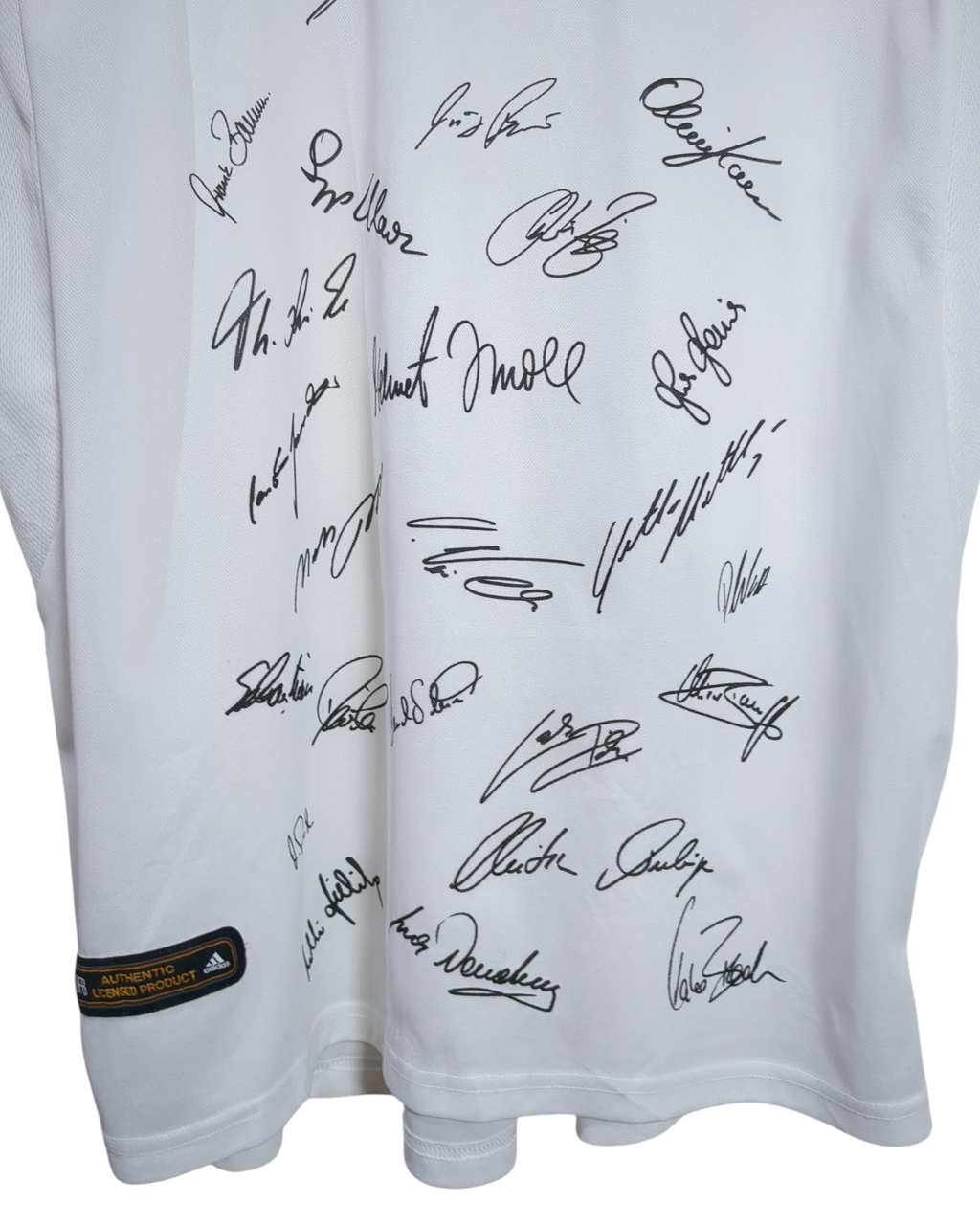 2000-02 Germany Adidas 'Squad Signed' Home Shirt - (XL)