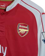 2015-16 Arsenal Puma Home L/S Shirt #17 Sanchez - (M)