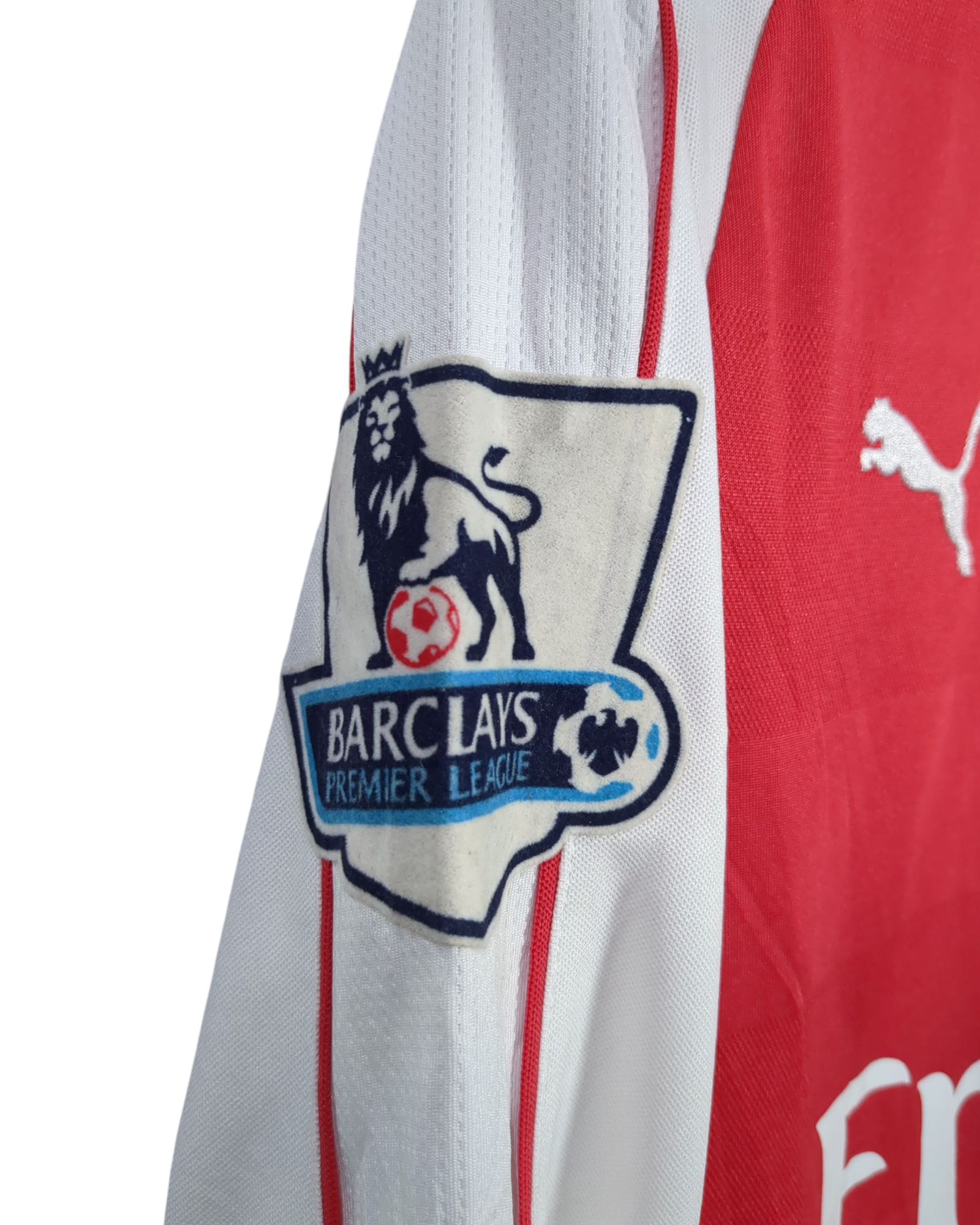 2015-16 Arsenal Puma Home L/S Shirt #17 Sanchez - (M)
