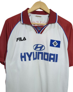 1999-00 Hamburg Fila Signed Home Shirt - (L)