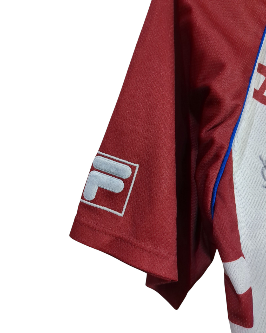 1999-00 Hamburg Fila Signed Home Shirt - (L)