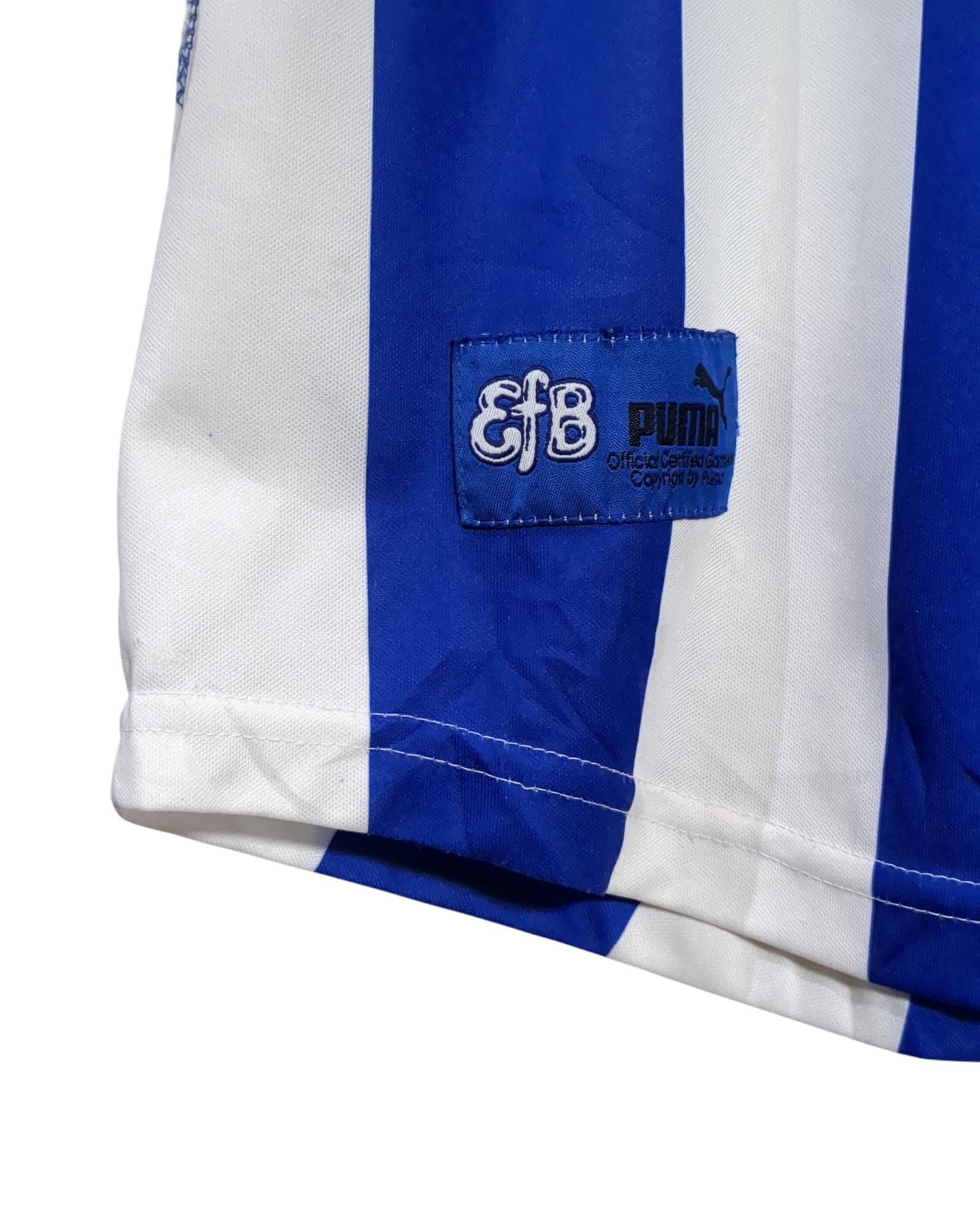 2003-04 Esbjerg Puma Signed Home Shirt #15 Kristiansen - (L)