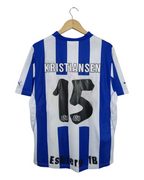 2003-04 Esbjerg Puma Signed Home Shirt #15 Kristiansen - (L)