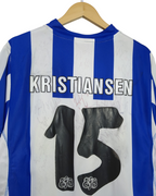 2003-04 Esbjerg Puma Signed Home Shirt #15 Kristiansen - (L)