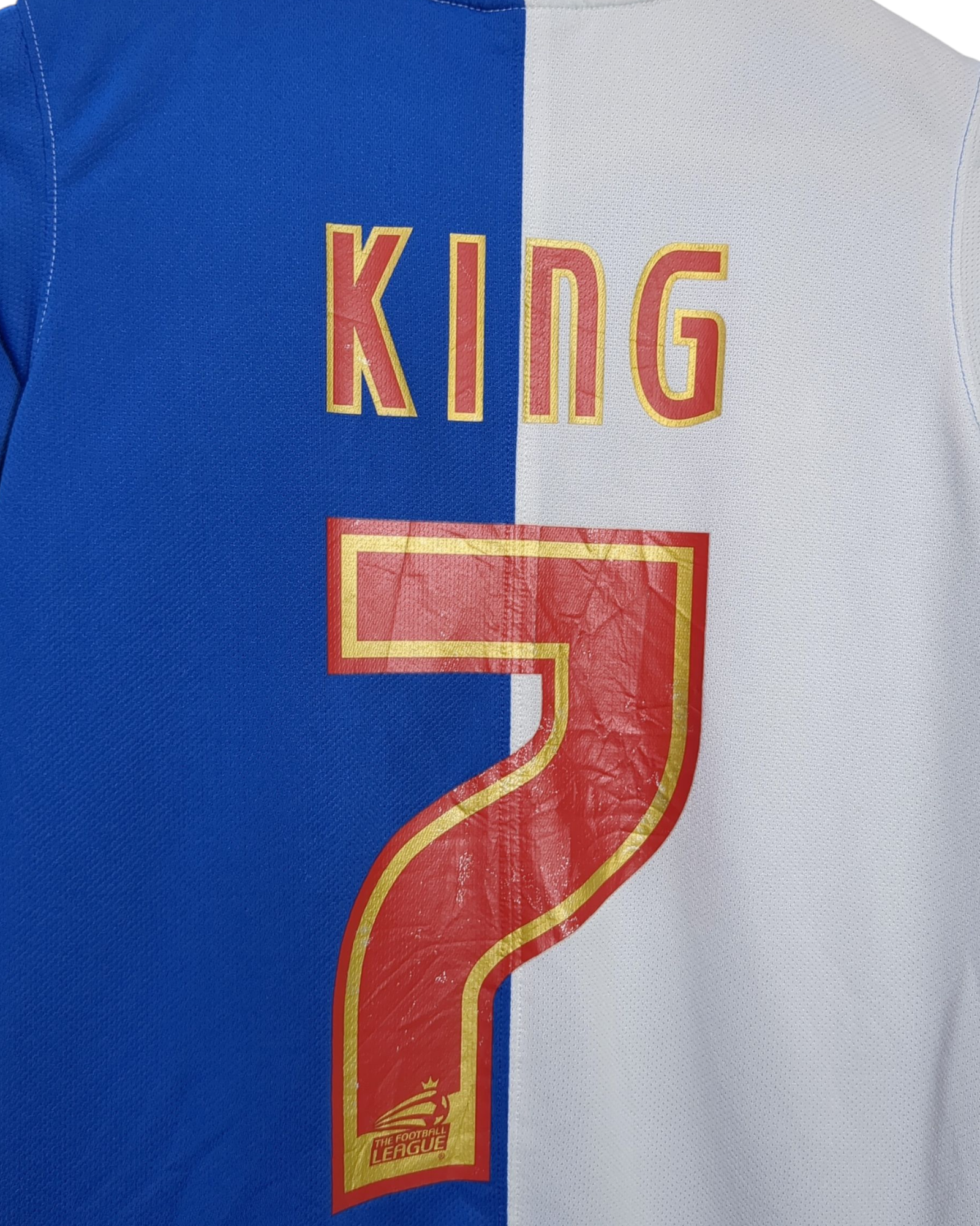 2013-14 Blackburn Rovers Nike Home Shirt #7 King - (M.Boys)