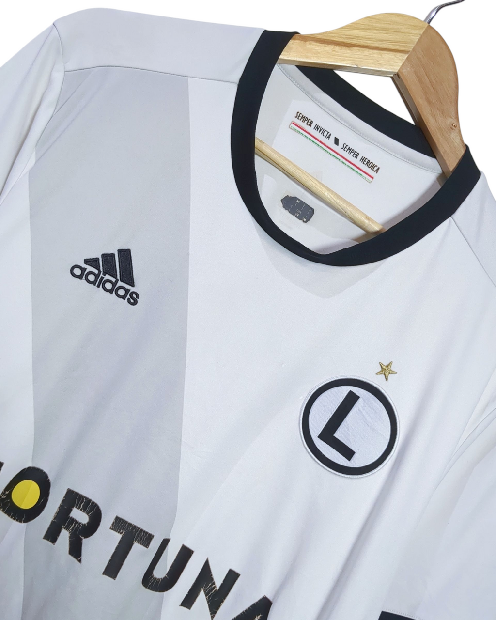 2017-18 Legia Warsaw Adidas Home Shirt - (L)