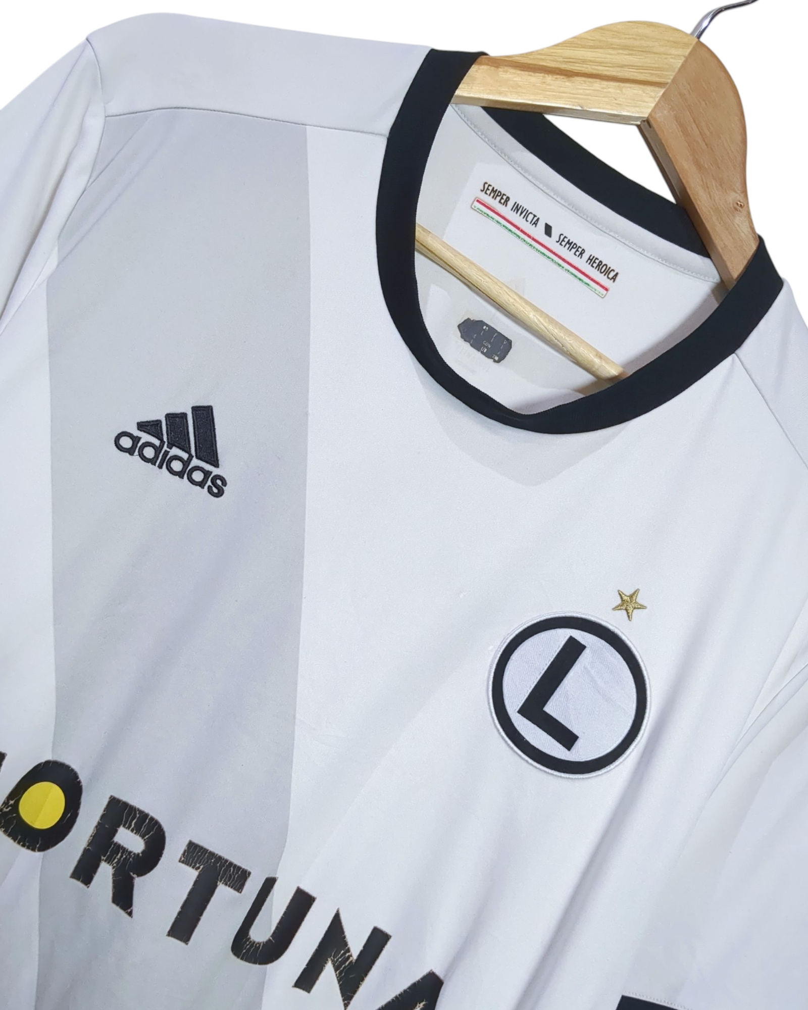 2017-18 Legia Warsaw Adidas Home Shirt - (L)