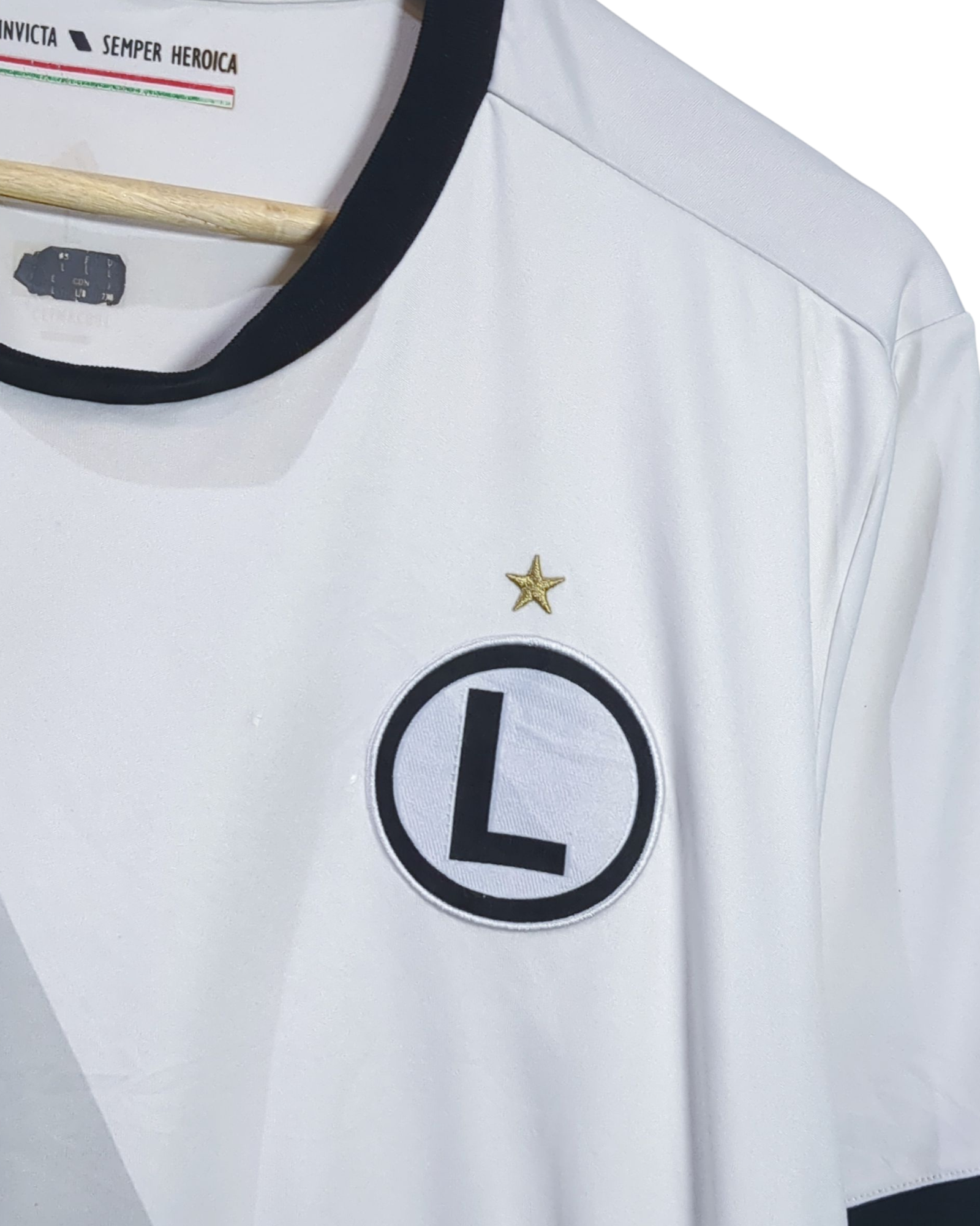2017-18 Legia Warsaw Adidas Home Shirt - (L)